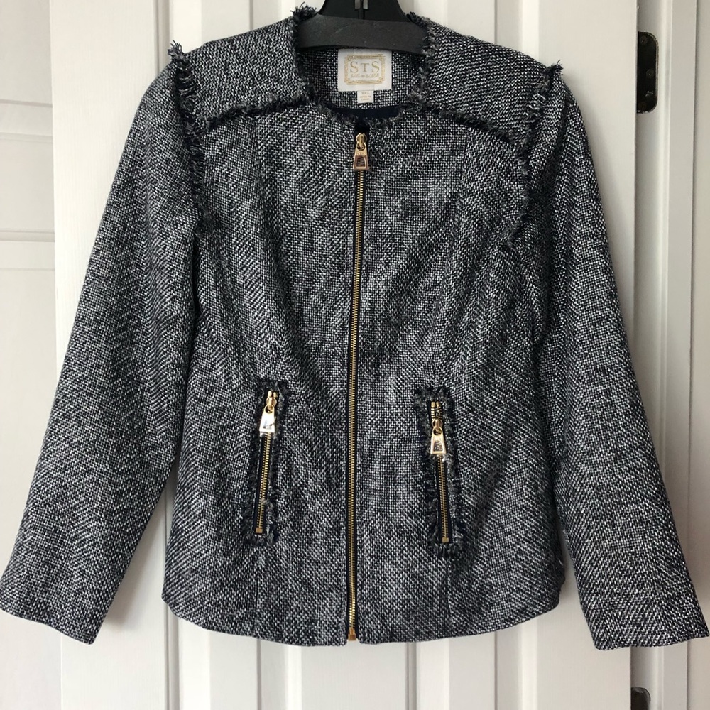 NWOT STS Sail to Sable Metallic on Mercer blazer